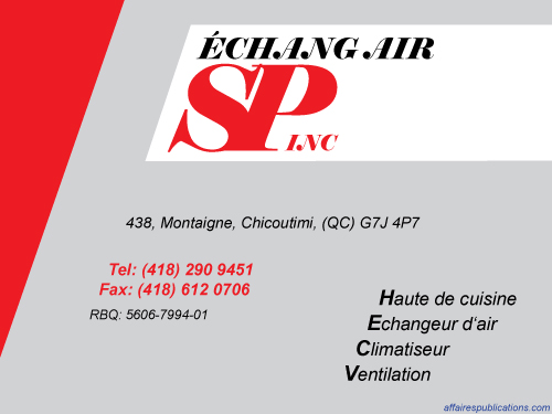 ÉCHANG AIR SP INC