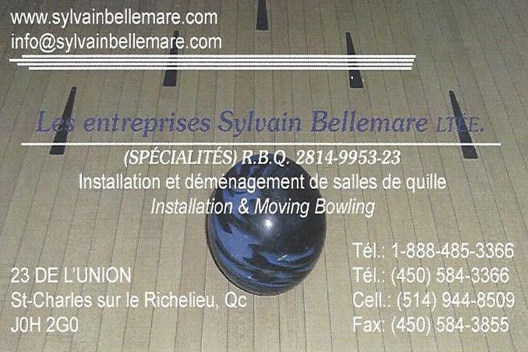 ENTREPRISES SYLVAIN BELLEMARE LTÉE