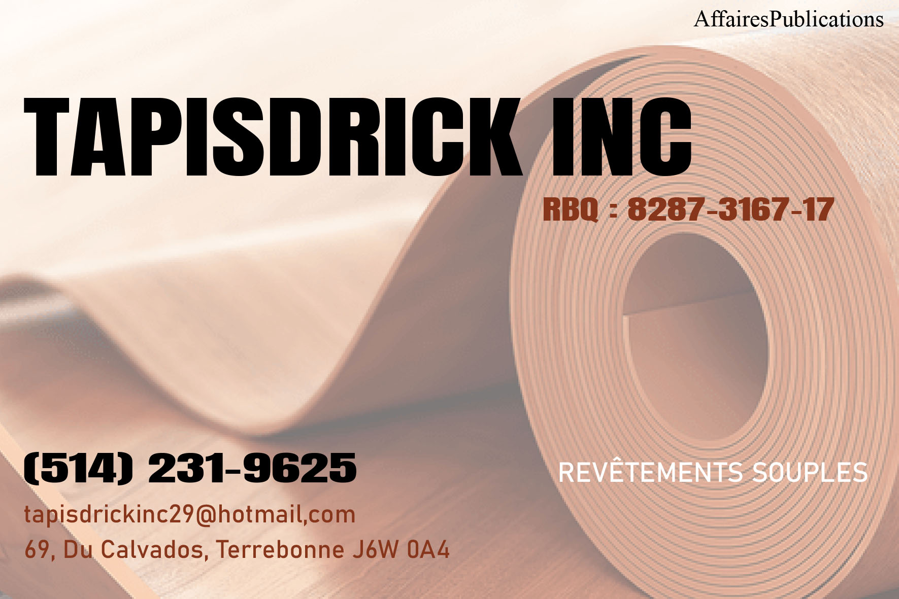 TAPISDRICK INC