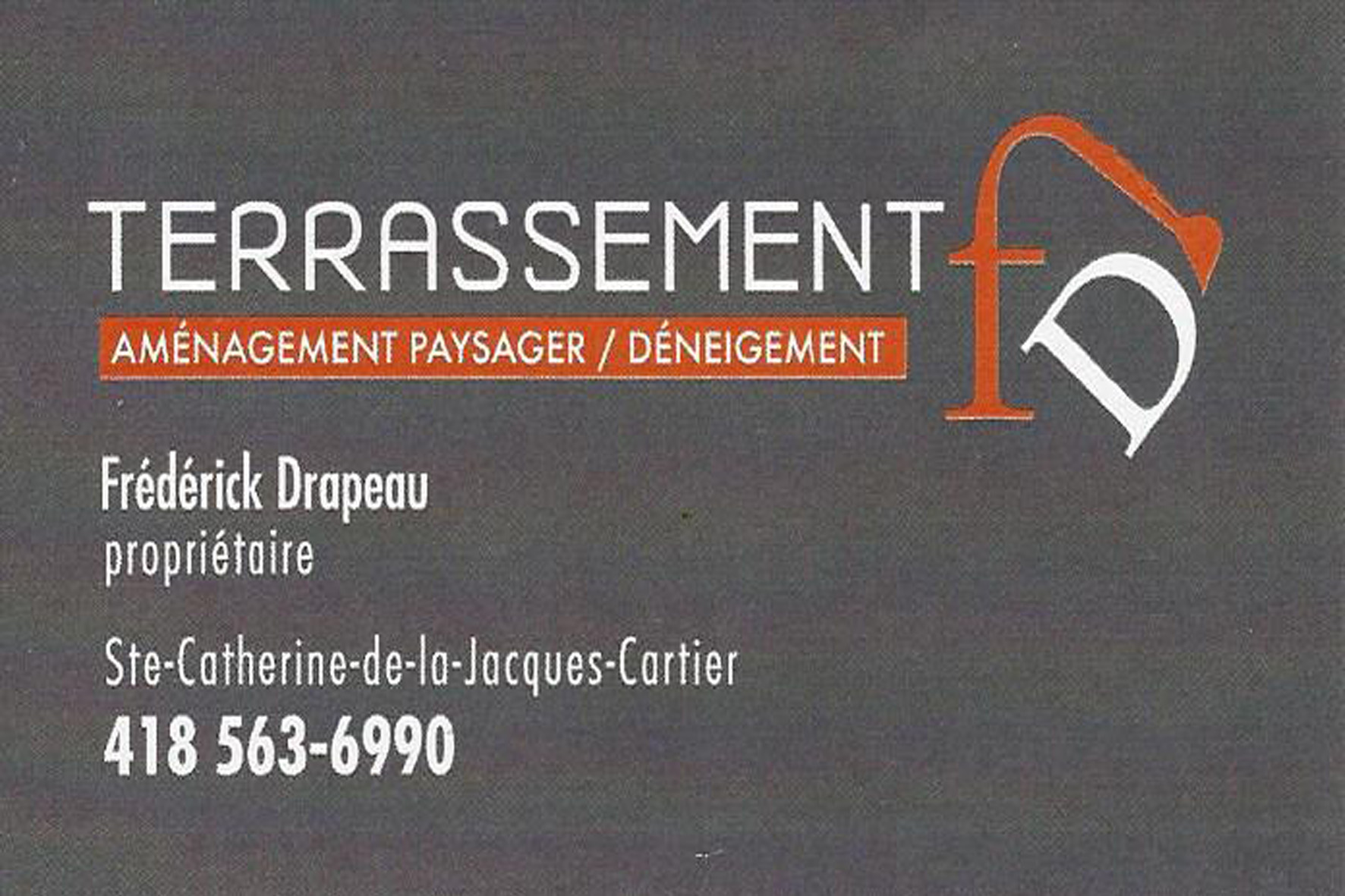 TERRASSEMENT FD