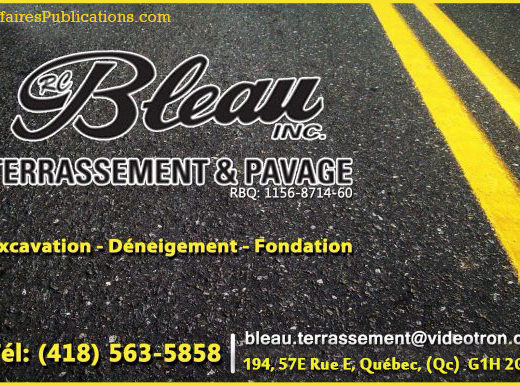 BLEAU TERRASSEMENT ET PAVAGE