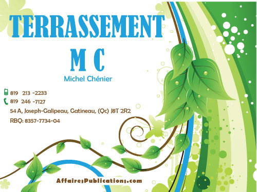 TERRASSEMENT MC INC
