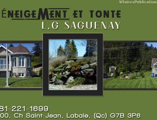 DÉNEIGEMENT ET TONTE L.G SAGUENAY