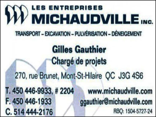 ENTREPRISES MICHAUDVILLE
