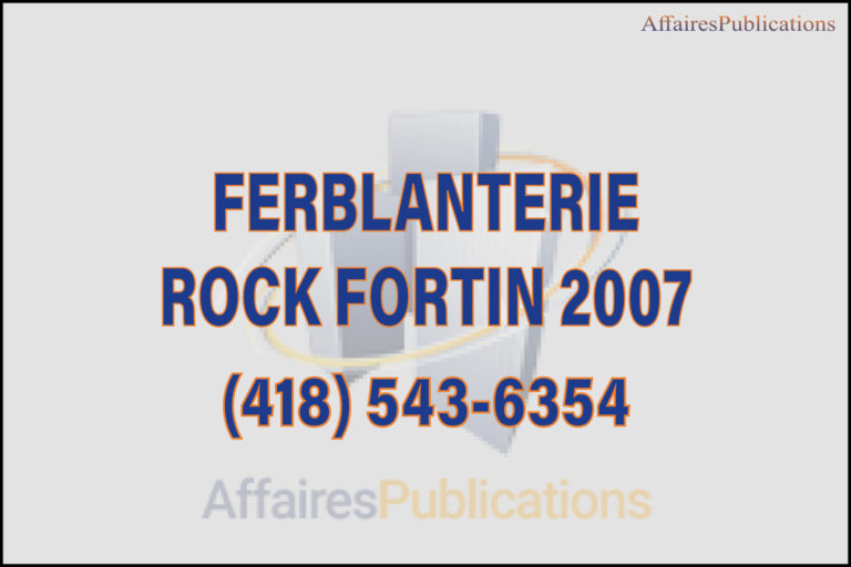 FERBLANTERIE ROCK FORTIN 2007