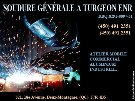 SOUDURE GÉNÉRALE A TURGEON ENR