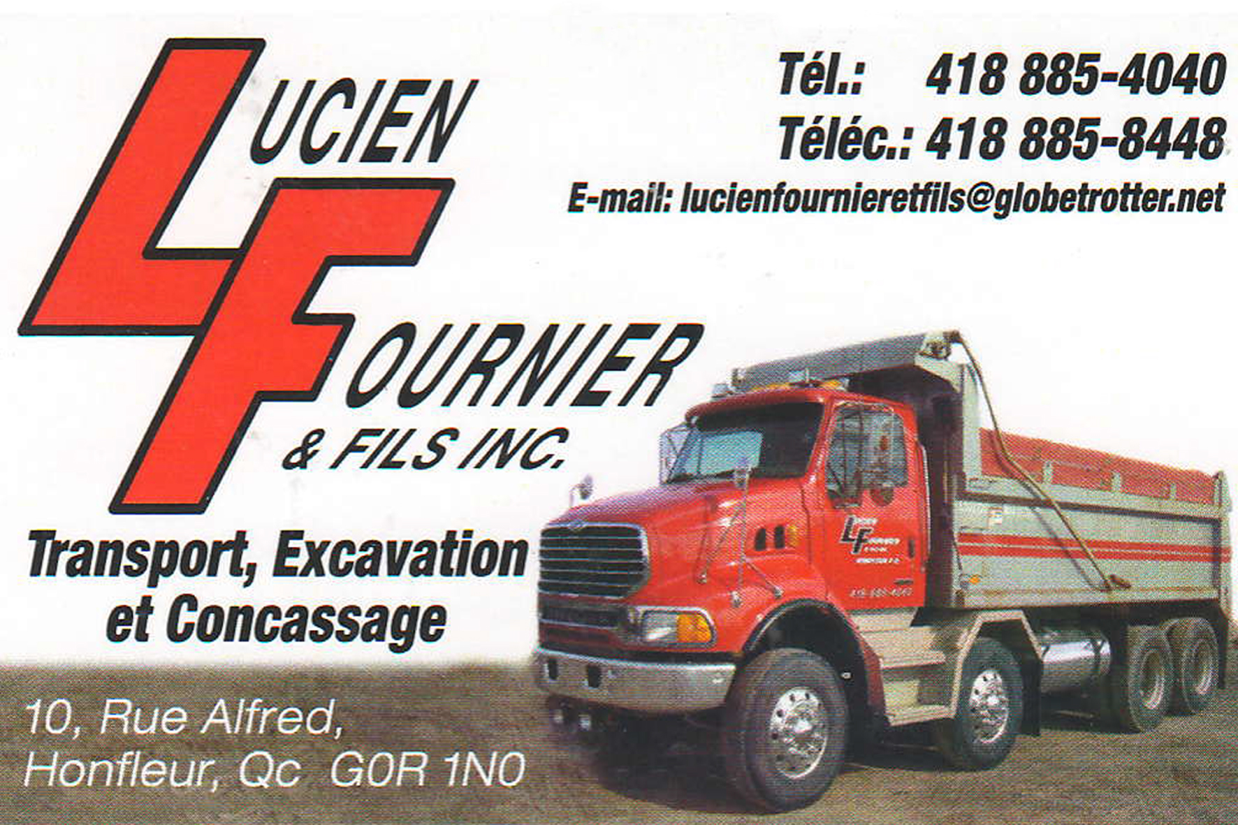 LUCIEN FOURNIER ET FILS INC