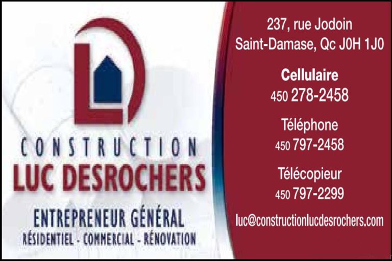 CONSTRUCTIONS LUC DESROCHERS