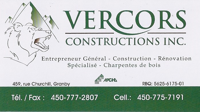 VERCORS CONSTRUCTION