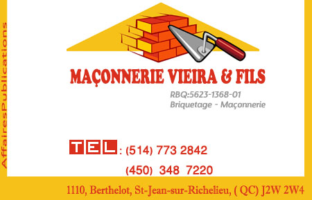 MAÇONNERIE VIEIRA & FILS