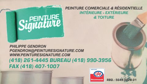 PEINTURE SIGNATURE