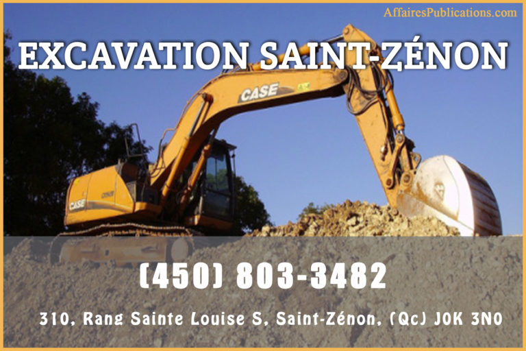 EXCAVATION ST ZÉNON INC
