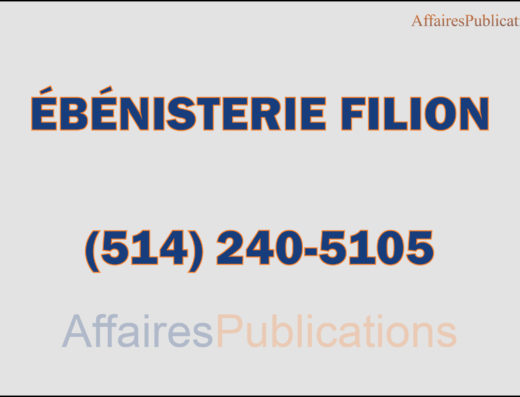 ÉBÉNISTERIE FILION