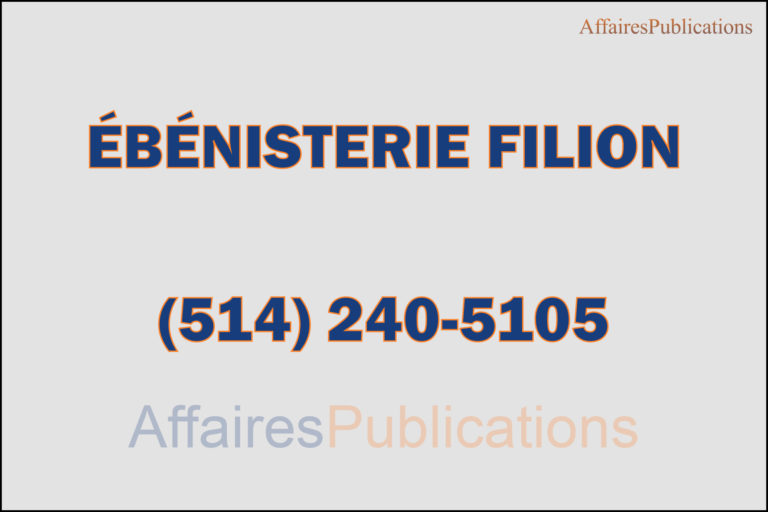 ÉBÉNISTERIE FILION