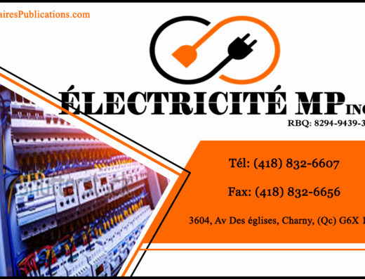 ÉLECTRICITÉ MP INC