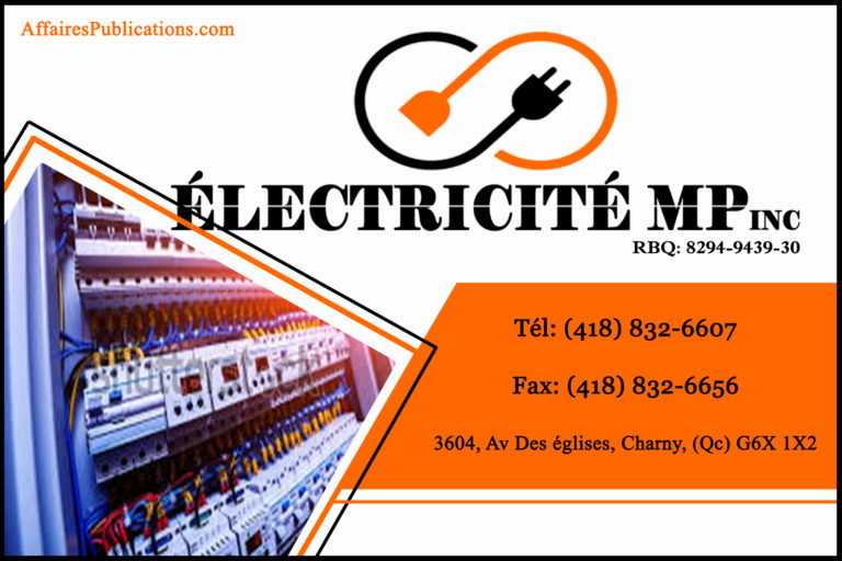 ÉLECTRICITÉ MP INC