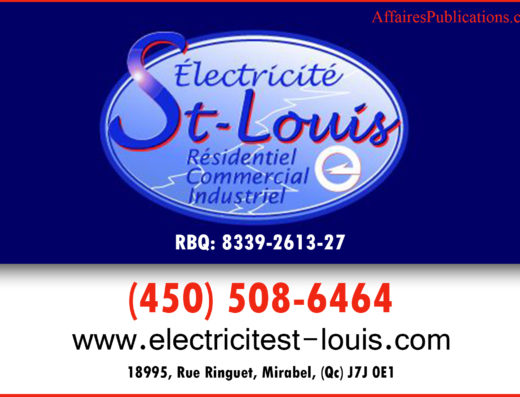 ÉLECTRICITÉ ST LOUIS INC