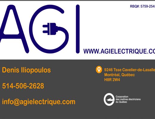 AGI ÉLECTRIQUE INC