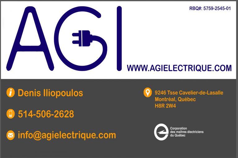 AGI ÉLECTRIQUE INC