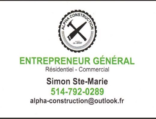 ALPHA CONSTRUCTION INC