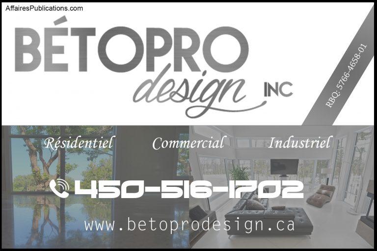 BÉTOPRO DESIGN INC