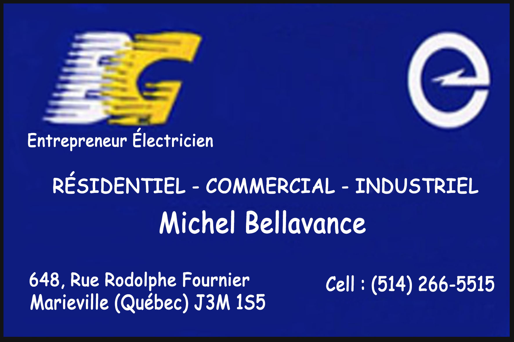 B G ÉLECTRIQUE INC