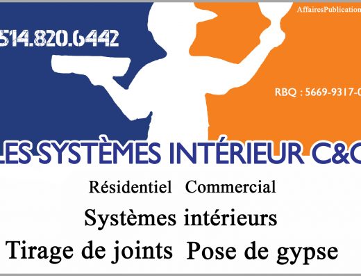 LES SYSTÈMES INTÉRIEUR C&G INC