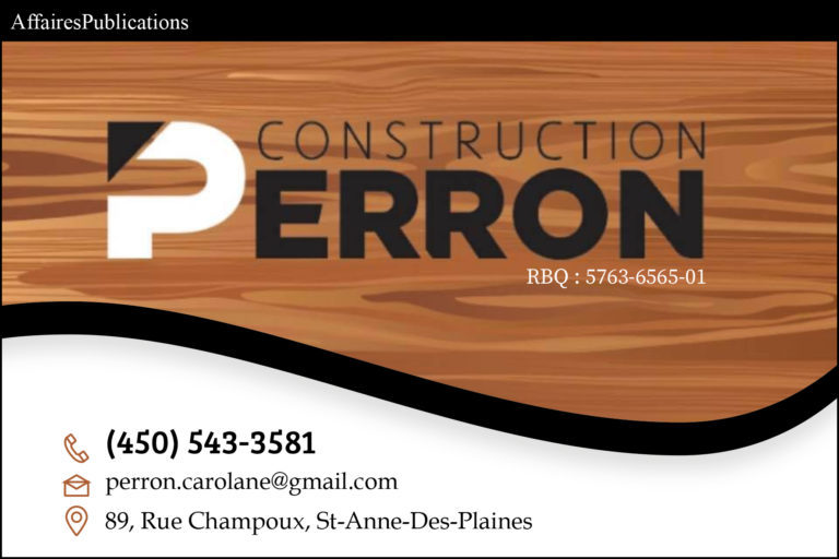 CONSTRUCTION PERRON INC