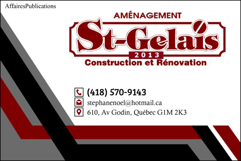 AMÉNAGEMENT ST-GELAIS INC