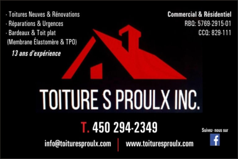 TOITURE S PROULX INC