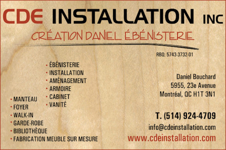 CDE INSTALLATION INC