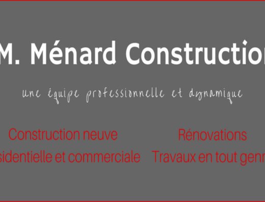 M.MÉNARD CONSTRUCTION INC