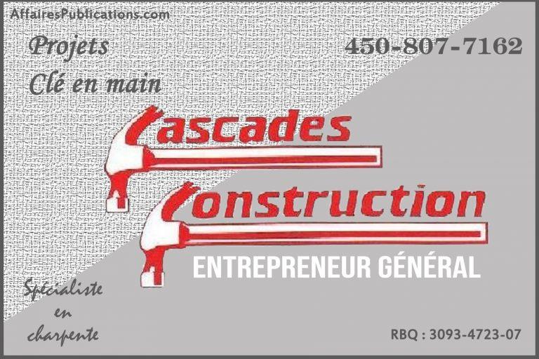 CASCADES CONSTRUCTION INC