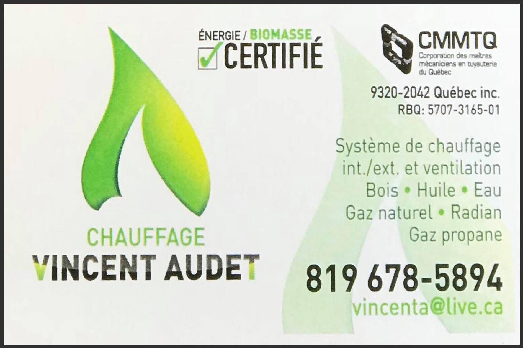 CHAUFFAGE VINCENT AUDET INC