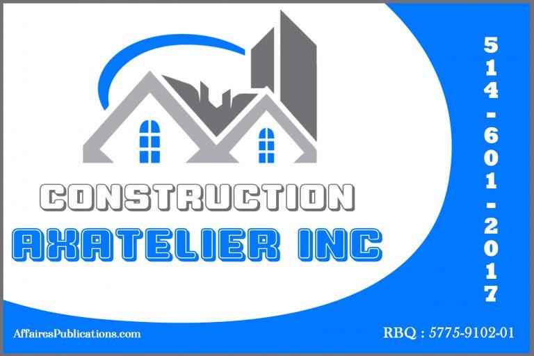 CONSTRUCTION AXATELIER INC