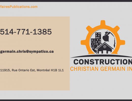 CONSTRUCTION CHRISTIAN GERMAIN INC