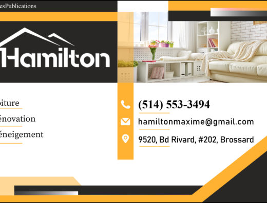 CONSTRUCTION HAMILTON INC