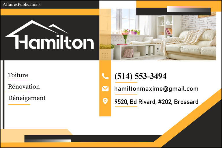 CONSTRUCTION HAMILTON INC