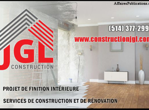 CONSTRUCTION JGL 2020 INC