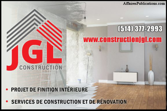 CONSTRUCTION JGL 2020 INC