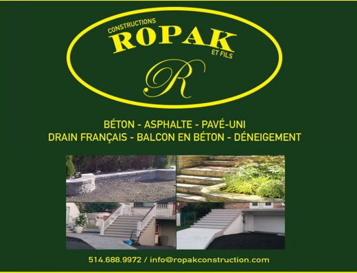 CONSTRUCTION ROPAK ET FILS INC / ROPAK CONSTRUCTION