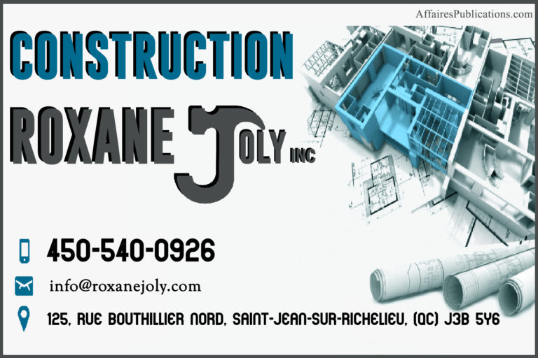 CONSTRUCTION ROXANE JOLY INC