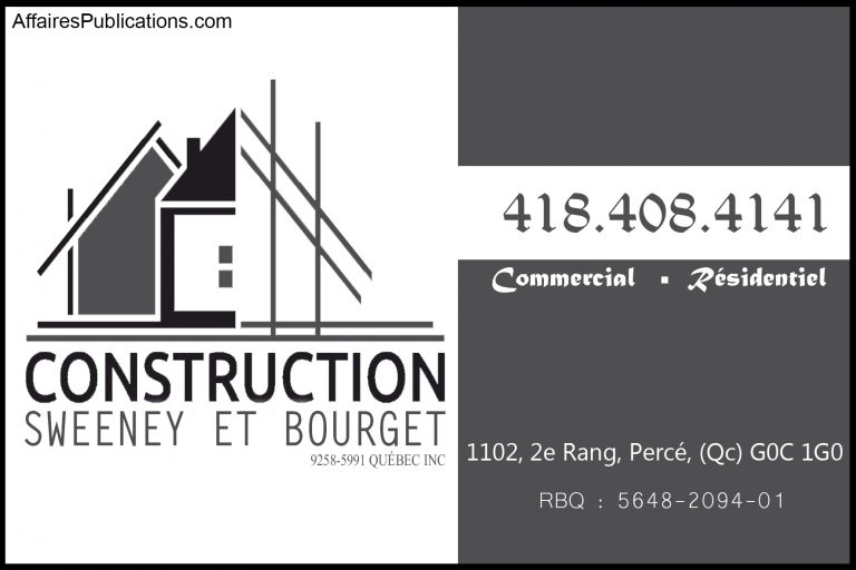 CONSTRUCTION SWEENEY ET BOURGET INC