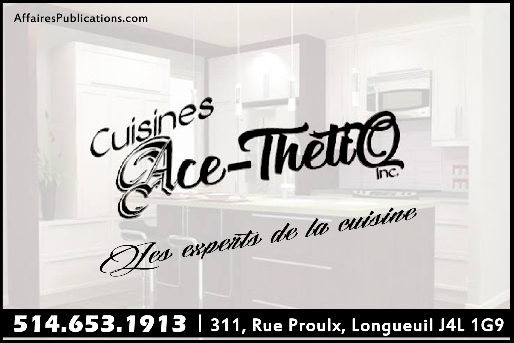 CUISINE ACE-THÉTIQ INC