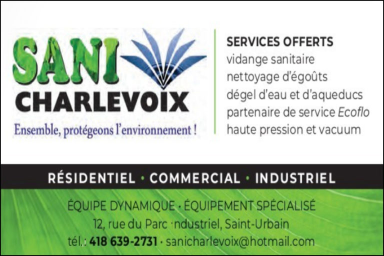 SANI CHARLEVOIX INC