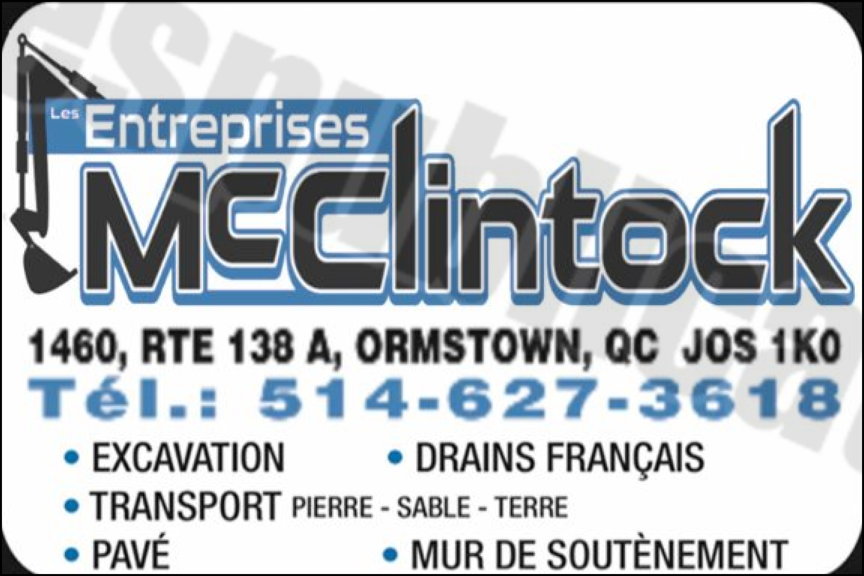 LES ENTREPRISES MCCLINTOCK
