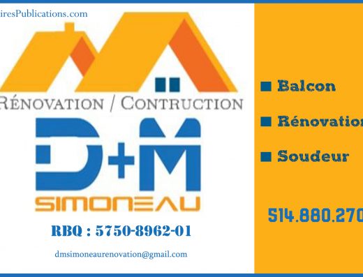 D ET M SIMONEAU RÉNOVATION