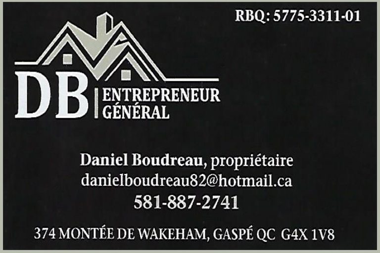 DB ENTREPRENEUR GÉNÉRAL