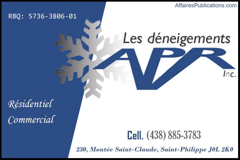 DÉNEIGEMENT APR INC
