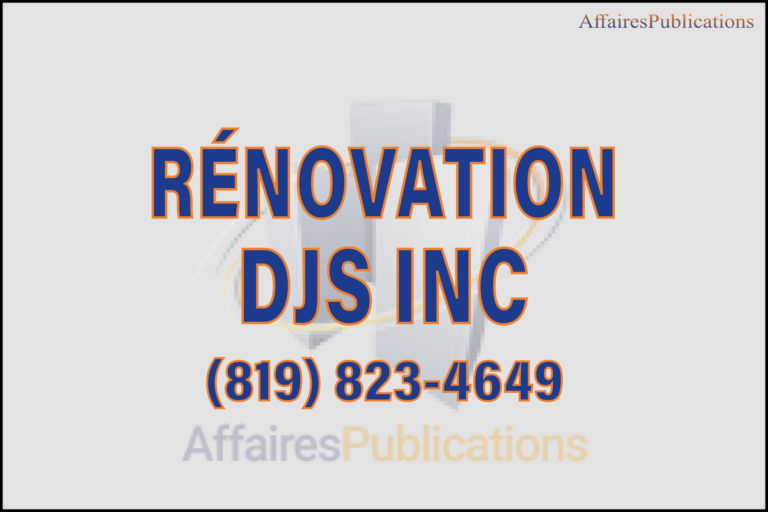 RÉNOVATION DJS INC